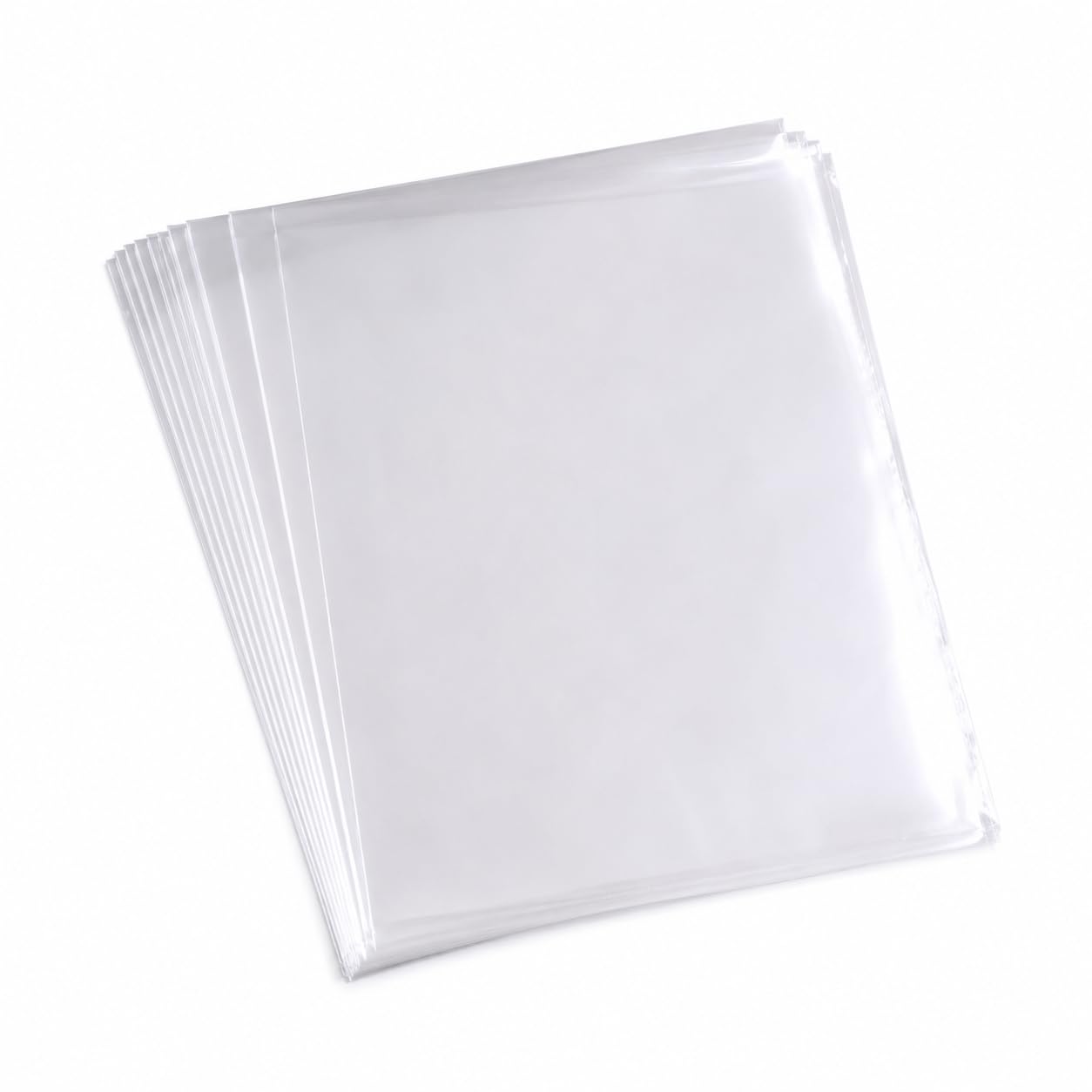 LD Poly Bags 8x8 Inch, Transparent LDPE, Pack of 100, Tear Resistant, Moisture Proof, for Garments, Jewellery, Grains and Multipurpose Packaging-image-15