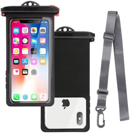 PEIYUI PRO Diving Phone Case, Underwater Photography Video Housings with Lanyard, Snorkeling 50ft/15m Waterproof Phone Case for iPhone 11/12/13 14 Series Samsung S22/S21/S20 LG Motorola Google etc