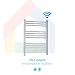 Radiador Toallero Electrico BARCELONA Cromado 250W · Termostato ON/OFF · (700 x...