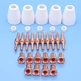 berlan - tavolo per fresatrice verticale 【KIT COMPLETO CONSUMABILE】: il set da 30 pezzi include elettrodi, punte, coppe di protezione e anelli a spirale - tutti adatti per Berlan BPS40, per CUT30, per CUT40, per CUT50, per CT416, per CT520