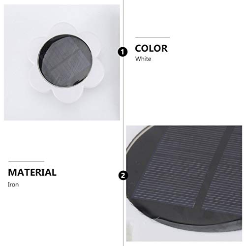 NICEXMAS Luz Solar de Gramado Led 7 Cores Em Forma de Flor Jardim Paisagem Lâmpadas de Estaca Holofo