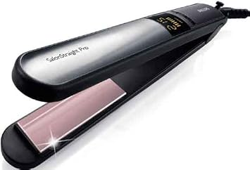 Philips PLANCHA DE PELO HP4669 CERAMICA con Pantalla LCD y temperarura PRO  215º : Amazon.es: Belleza