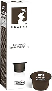 Caffitaly Ecaffe Forte Corposo Coffee, 10 Count, Forte Corposo, 10 Count