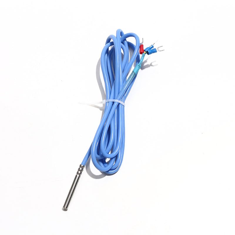 Sensor de Temperatura PT100 Sonda 6mm Clase A/B/AA Cable Silicona PTFE 0,5-5M | Precisión clase AA/A/B, sonda duradera, cable estañado antiinterferencia, fácil integración industrial.