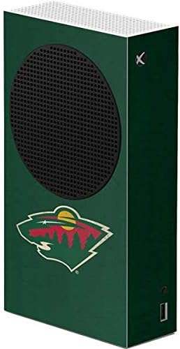 Skinit Decal Gaming Skin Compatible with Xbox Series S Console - Officially Licensed NHL Minnesota Wild Distressed Design