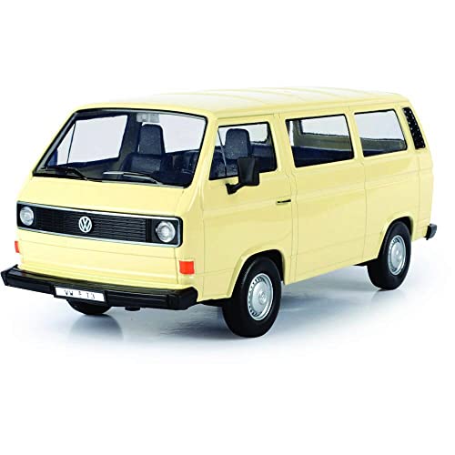 VW Type 2 (T3) Van Beige Timeless Legends 1/24 Diecast miniatura 1