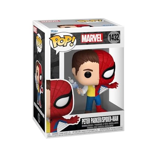 Figurine Funko Pop Marvel Split Spider Parker