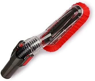 GIBTOOL 32mm(1-1/4inch) Flexible Soft Vacuum Dusting Brush Perfect for Cleaning Furniture, High Space, Ceiling Vacuum Cleaner Accepting 1 1/4"" Inner Diameter attachments.