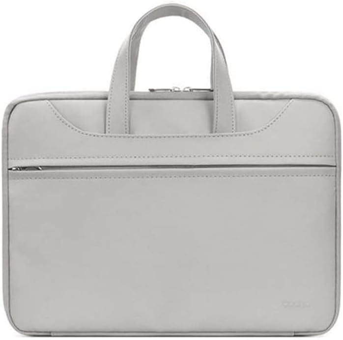 PU Leather Laptop Bag Portable Waterproof Notebook Sleeve Handbag Women Men image 3