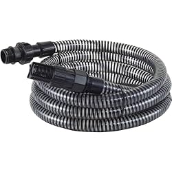 Hohe Langlebigkeit: Der Saugschlauch ist aus widerstandsfähigem Material gefertigt, das selbst intensiver Nutzung standhält, und sorgt für dauerhafte Leistung. Vielseitige Anschlüsse: Ausgestattet mit IG 30,93 mm (1") und AG 33,25 mm (1") Gewindeansc...