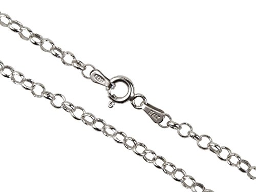Chaîne Maille Jaseron 3mm Argent 925 AKA Gioielli, le collier idéal du bureau aux grandes soirées