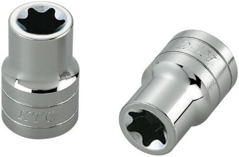 Kyoto Tools (KTC) E Type Torx Wrench B4-E12-S Size: E12 x Total Length: 1.3 x Insertion Angle: 0.5 inches (12.7 mm)