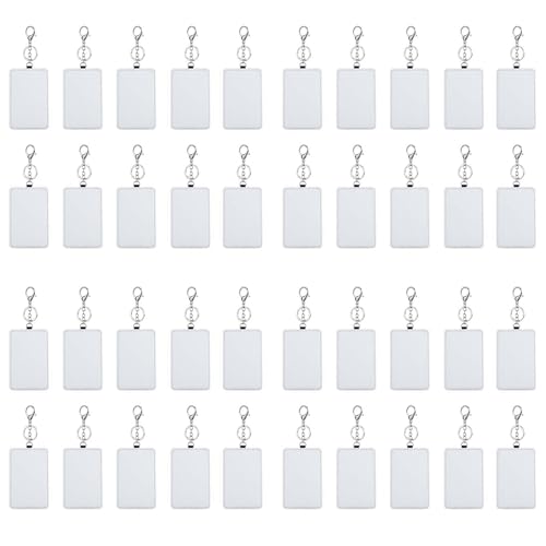 Porte-carte de transport portable sublimation vierge rectangle