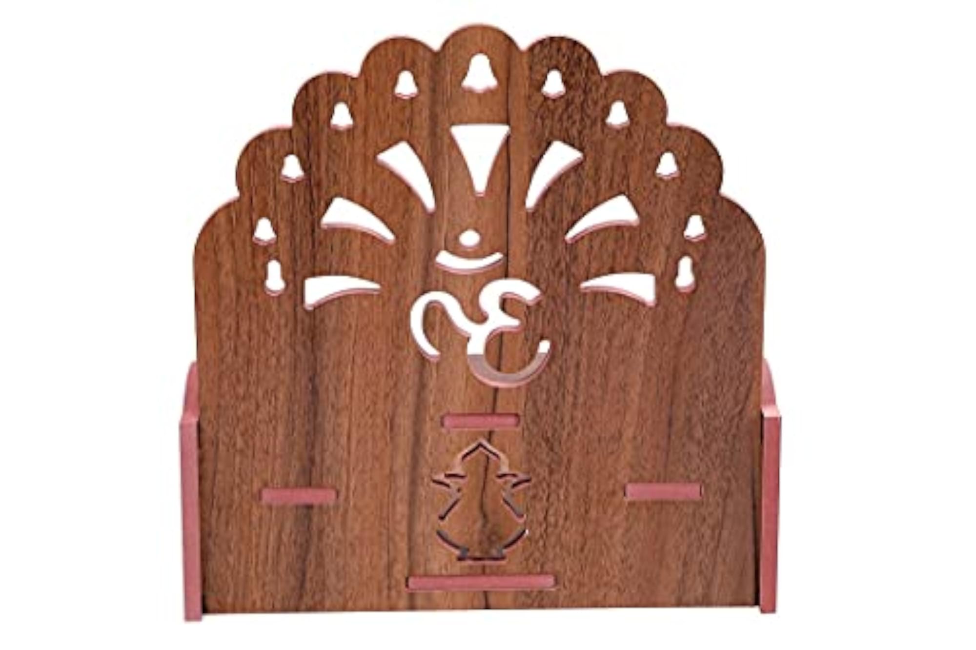 Attractive Wooden Big Temple, Wall Mounted Designer Wood