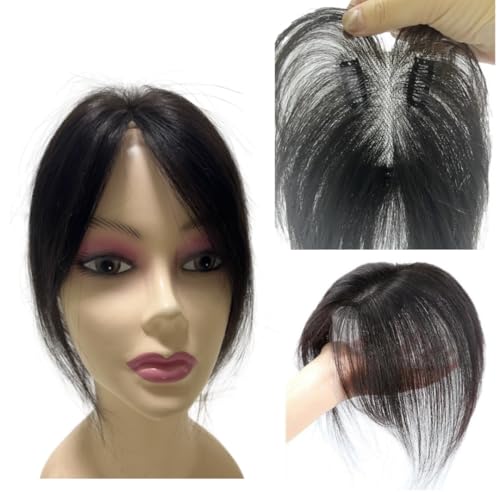 Invisible Real Human Hair Toppers for Women Thinning Hair Extensions