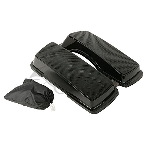 Dual 6x9 Speaker Lids Compatible con Harley Touring Saddlebag Road King Street Glide 1993-2013 miniatura 7