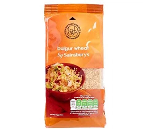 Sainsbury's Trigo Bulgur agrietado 500g - Trigo duro triturado precocinado. COCINAR EN EL HOB 8-10 minutos Antes de cocinar