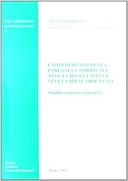 L'Impedimento Della Parentela Spirituale Nella Chiesa Latina E Nelle Chiese Orientali: Studio Storico-Canonico 8878391344 Book Cover