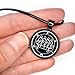 King Paimon Sigil Necklace, Sigil Seal of Paimon Pendant For Men or Women, The Lesser Key of Solomon Lemegeton, Left Hand Path Satanic Demonic Necklace Gifts, Ars Goetia Occult Jewelry