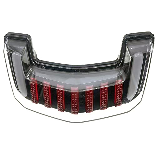 BATLAM Luz De Sinalização Traseira De Motocicleta Luz De Stop Traseira 12V Para Motocicleta