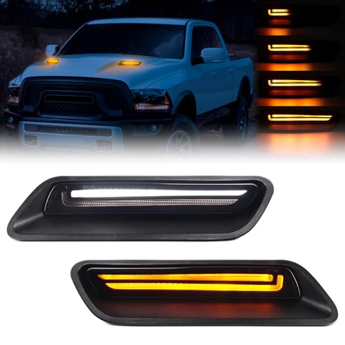 Feux de capot LED Ram 1500 pour rouler de nuit en toute sécurité