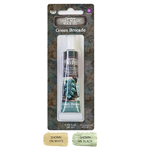 Prima Marketing Art Alchemy-Opal Magic Wax-Green, Cera, Brocado Verde, 1 Count (Pack of 1)