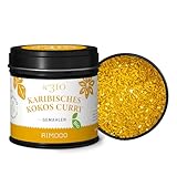 Rimoco N°310 Bio karibisches Kokoscurry - Unser karibisches Feuerwerk - pikant und mit einem Hauch fruchtiger Frische | Bio Anbau (DE-ÖKO-007) | 60g in eleganter Gewürzdose mit Aromadeckel