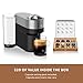 Nespresso Vertuo Pop+ Deluxe Coffee and Espresso Maker by Breville with Milk Frother, Titan
