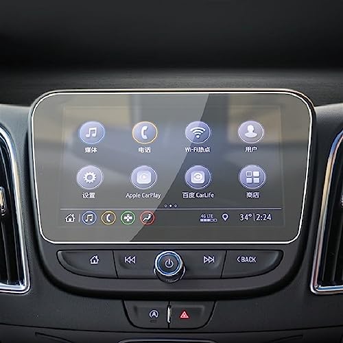 Film protecteur d'écran LCD haut de gamme en verre trempé pour Chevrolet Malibu GPS