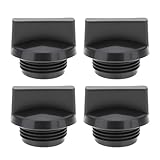 SING F LTD 4pcs 1 Inch Water Drain Fine Thread Plug with Seal Compatible with Predator 3