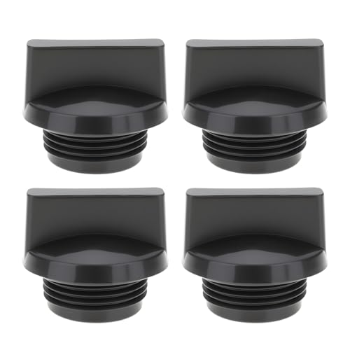 SING F LTD 4pcs 1 Inch Water Drain Fine Thread Plug with Seal Compatible with Predator 3