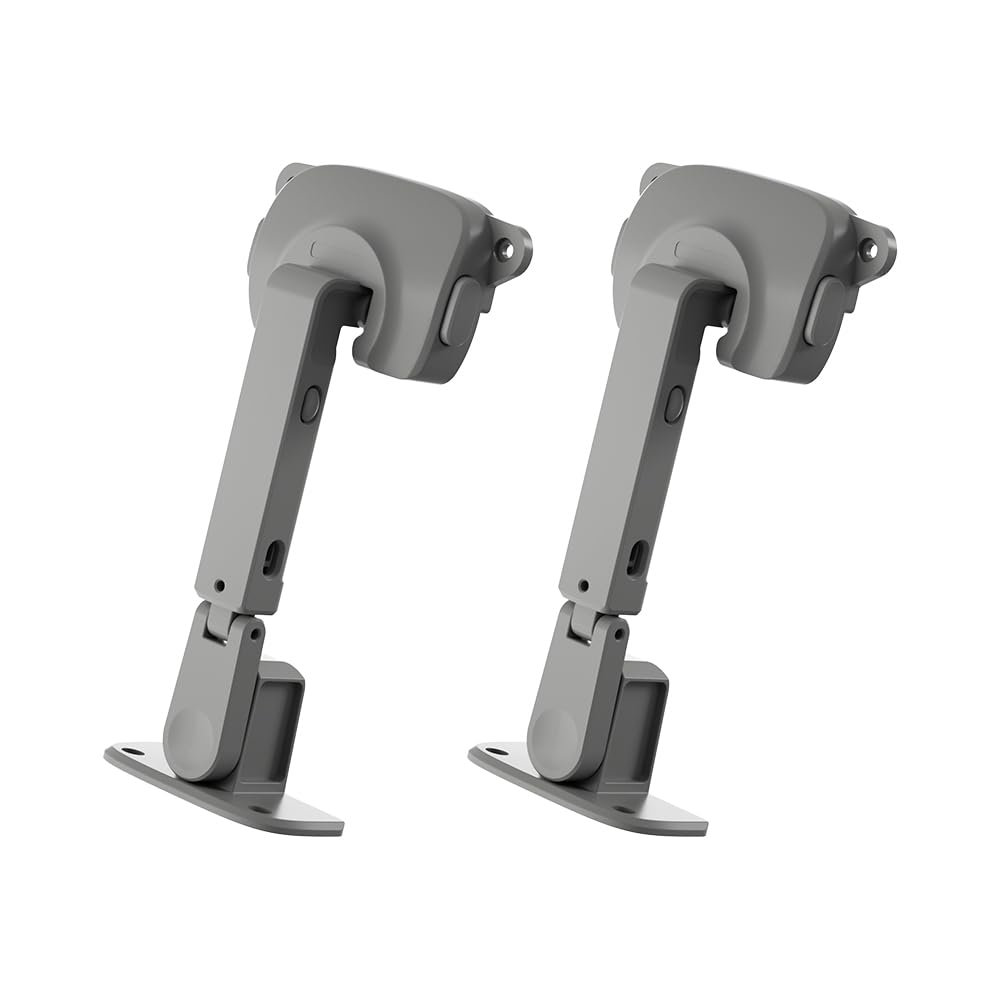 SAFELON 2 Piezas Actualizado Limitador de ventana de seguridad para niños, Ventana Gap Tamaño Bebé Seguridad Ventana Restrictiva, Cerradura de Seguridad de Ventana (Gris)