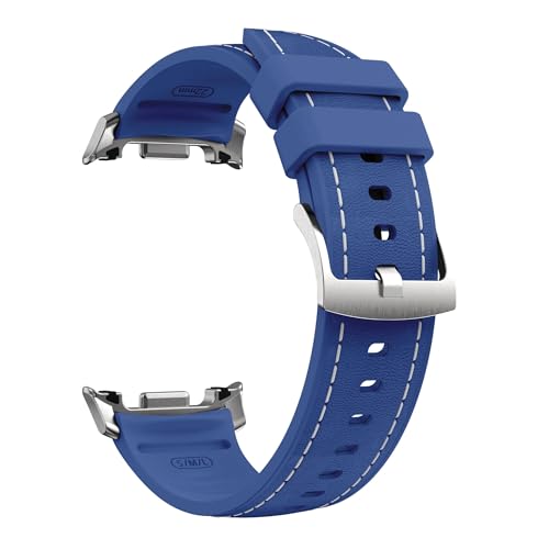 [XGYOMVB] ���ԂȂ����U�[�V���R���X�g���b�v Watch 8 Classic�p�����o���h Watch 8 44/40�p �u���X���b�g�A�N�Z�T���[(Blue,Galaxy 8 44mm)