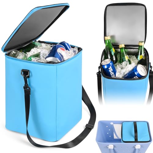 Cooler Insert for Bogg Bag XL Tote – Large Organizer Insert with Mesh Divider