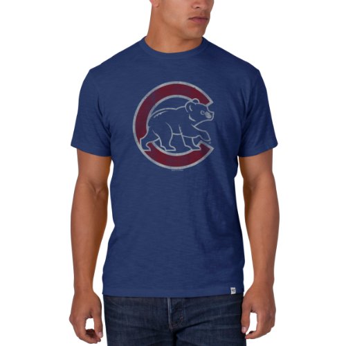MLB Chicago Cubs Men's Scrum Basic Tee with Team Logo