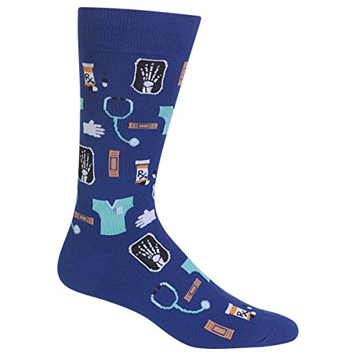 Hot Sox Men's Novelty Occupation Casual Crew Socks Casual Sock (pack of 1)