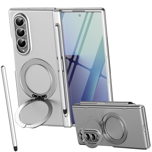 Protection écran avant Samsung Z Fold3 coque argent pliable
