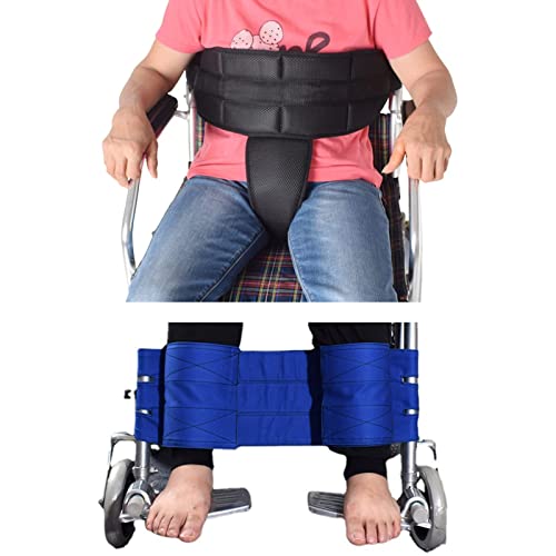 VGVSBG Rollstuhl Sicherheitsgurte Set, 2 Stück