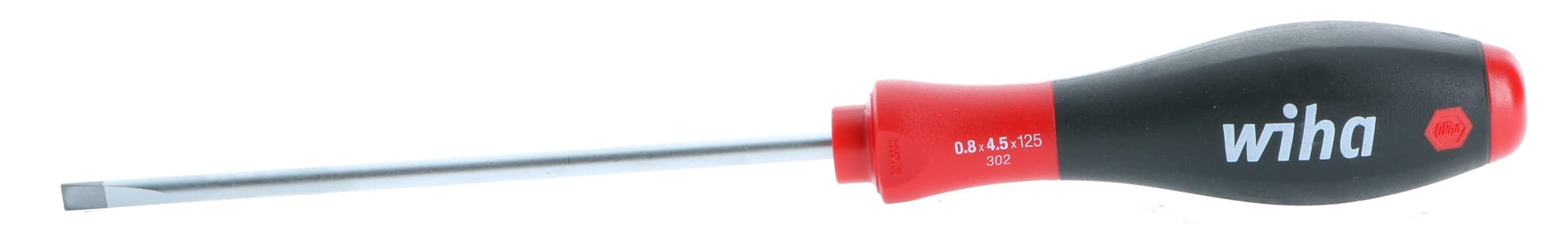 Wiha 30258 Tournevis plat à zone de préhension SoftFinish amortissante