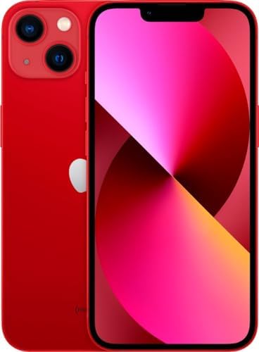 Apple iPhone 13, 128GB, (PRODUCT)RED - Unlocked (Renewed Premium)