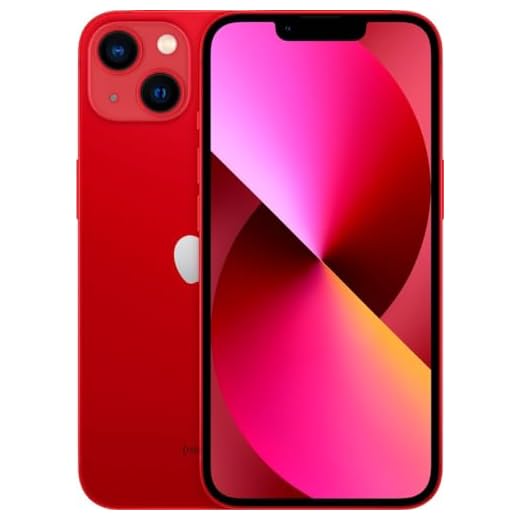 Apple iPhone 13, 128GB, PRODUCT RED - Unlocked (Renewed)
