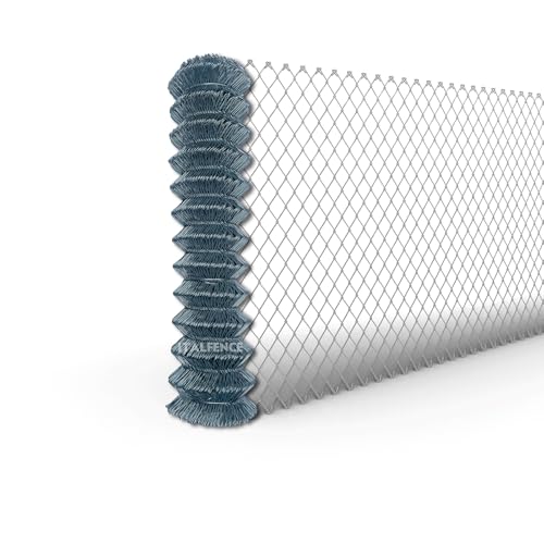 Italfence - Grillage simple torsion, galvanisé, sans picots défensifs, Clôture de jardin, 25m (Toutes les hauteurs) [Ø2,20mm, 120cm]