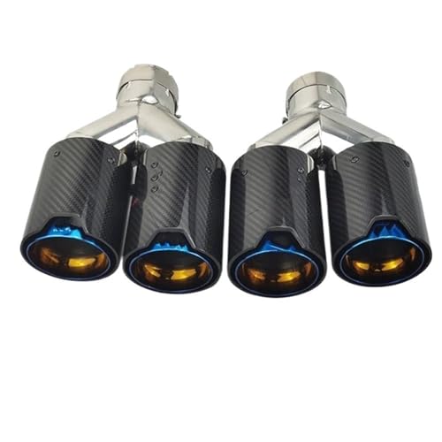 Tuyau d'échappement voiture look sport pour passionnés d'automobile