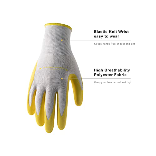Hldd Handlandy HLDD-US5172 Gardening Gloves For Women, Womens Work Gloves With Foam Nitrile Coating thumb #1