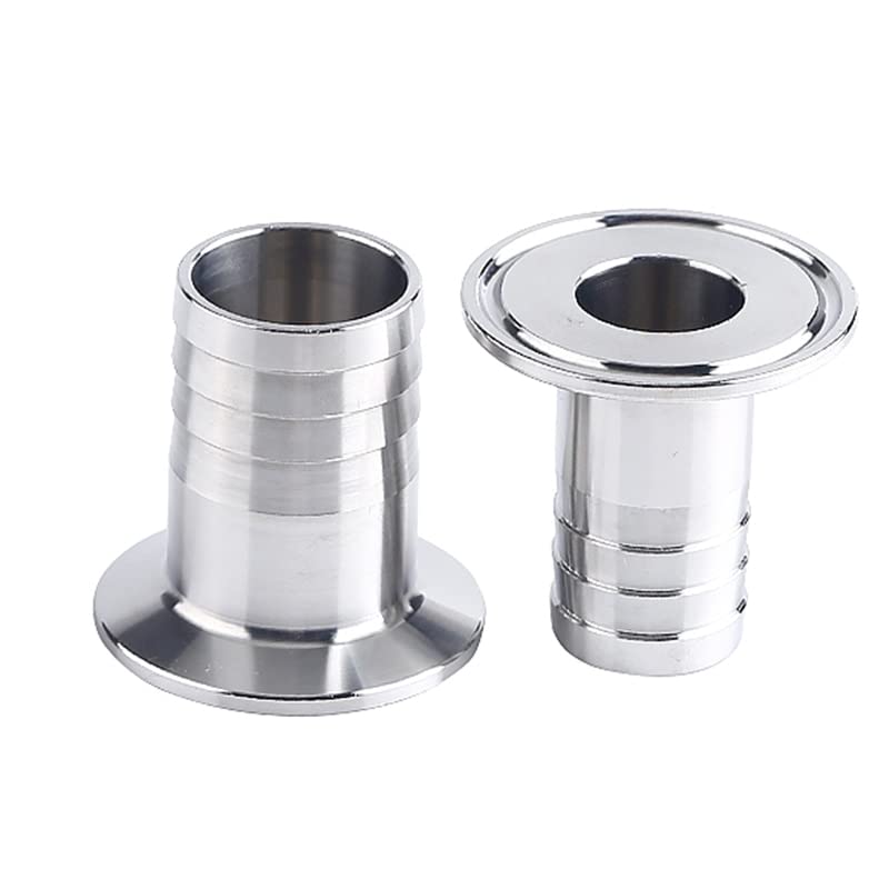Casquillo para manguera de acero inoxidable SS304 con abrazadera Tri Clamp de 51mm