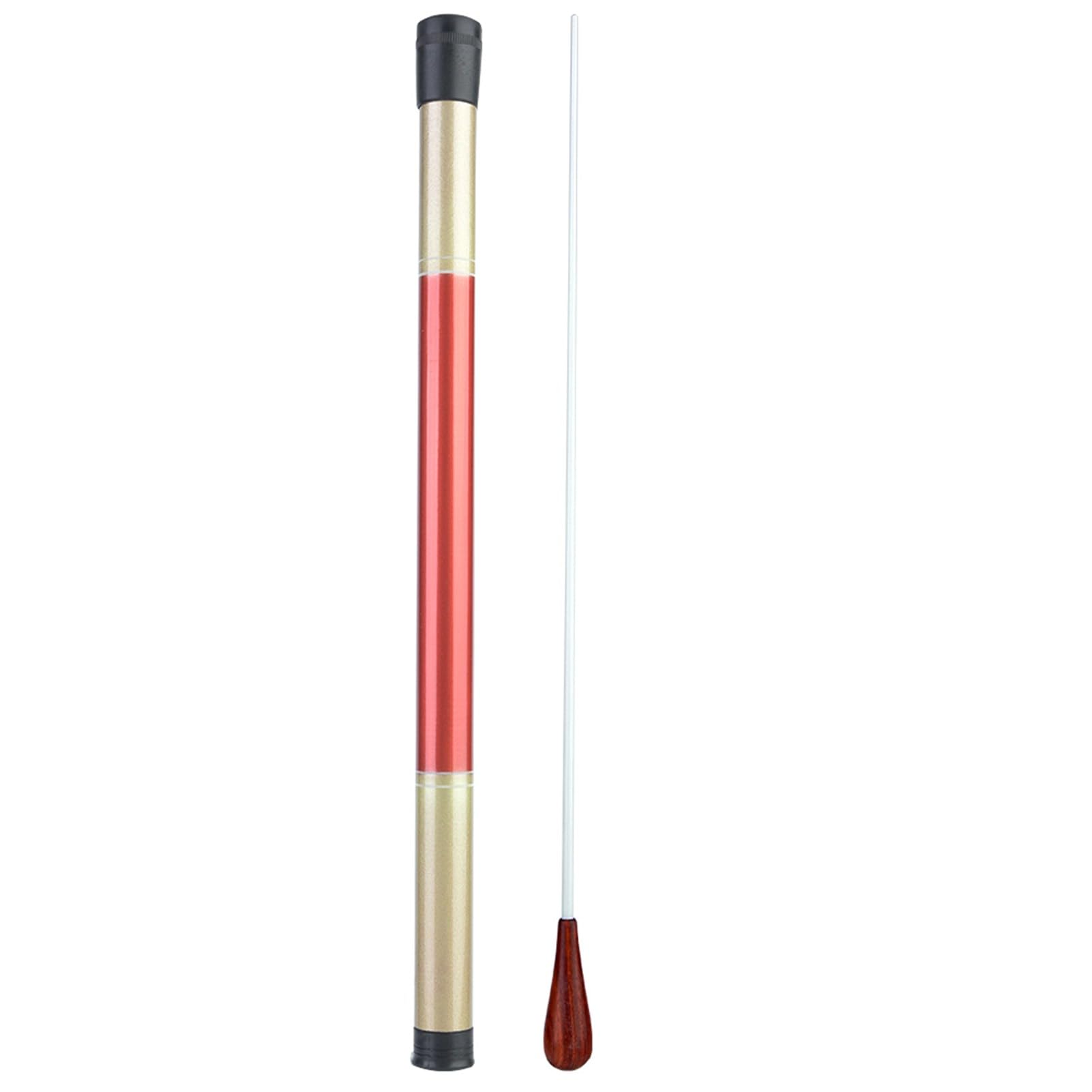 Baton Professionnel de Chef d'Orchestre pour Orchestre Symphonique et Direction Musicale avec Manche en Bois et Etui Inclus Idéal pour les Concerts Symphoniques