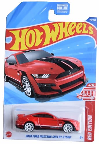 Hot Wheels Ford Mustang Shelby GT500 Rojo 2020 miniatura 1