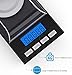 Homgeek Digital Milligram Pocket Scale Mini Jewelry Gold Powder Weigh Scales with Calibration Weights Tweezers, Weighing Pans, LCD Display
