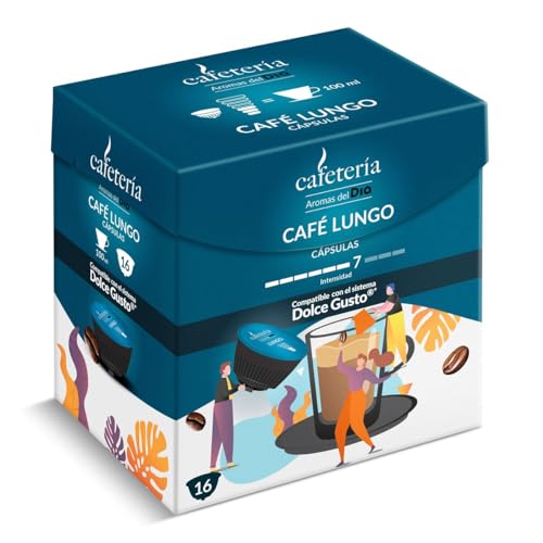 DIA CAFETERÍA café en cápsulas lungo caja 16 unidades