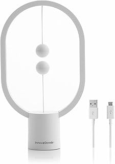 InnovaGoods® Lámpara de equilibrio con interruptor magnético, Magilum, ilumina tu hogar de forma original y elegante, co...